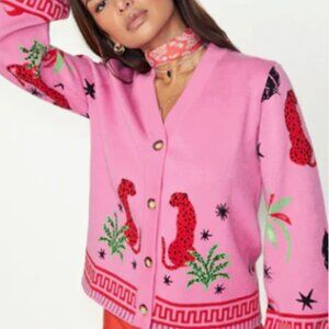 Never Fully Dressed - Pink Solstice Cardigan